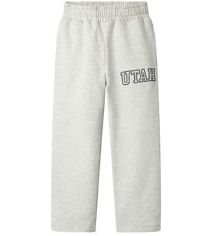 Name It Sweatpants - NkfTaloy - Light Grey Melange