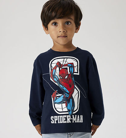 Name It Blouse - NmmNittin Spider - Dark Sapphire