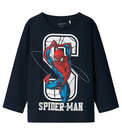 Name It Blouse - NmmNittin Spider - Dark Sapphire
