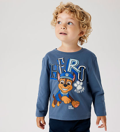 Name It Blouse - Noos - NmmJahav - Paw Patrol - China Blue w. Pr