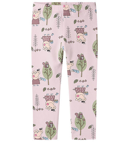 Name It Leggings - Noos - NmfDyka Peppa - Winsome Orchid w. Prin