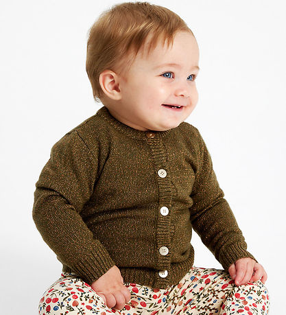 The New Siblings Cardigan - Knitted - TnsKeve - Ivy Green w. Gli