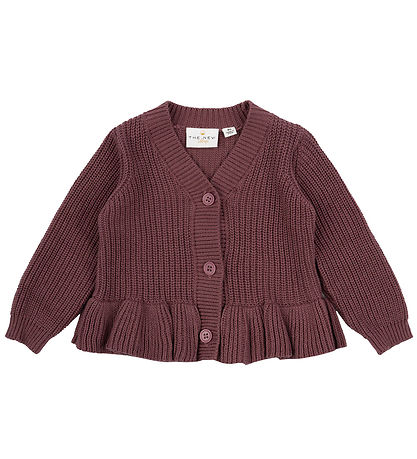 The New Siblings Cardigan - Knitted - TnsMae - Crushed Berry