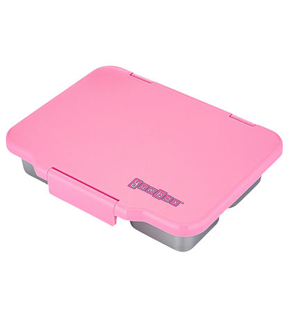 Yumbox Eväslaatikko M. 4 Rum - Bento Steel - Versailles Vaaleanp