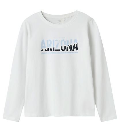 Name It Blouse - NkmVux - Bright White/Arizona
