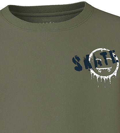 Name It Bluse - NkmVux - Dusty Olive/Skate