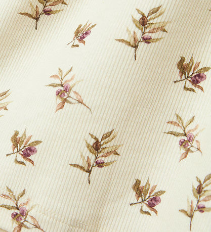 Lil' Atelier Dress - Rib - NmfGavo - Turtledove/Olive