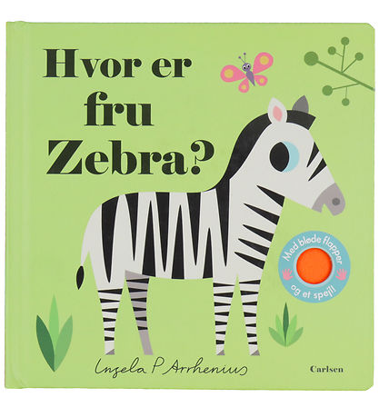 Forlaget Carlsen Picture Book w. Flapper - Where's Mrs. Zebra?