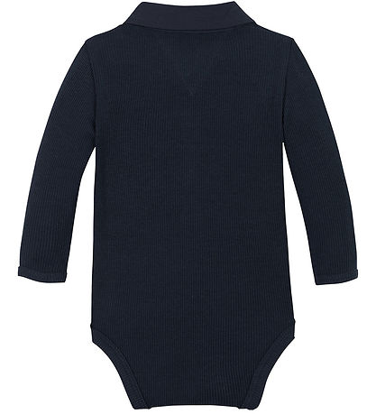 Tommy Hilfiger Polo-Karosserie L/æ - Rib - Dark Nacht Navy