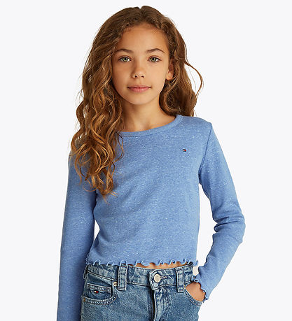 Blouse Tommy Hilfiger - Recadré - Blue Sort