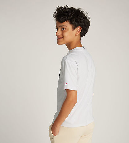 Tommy Hilfiger T-shirt - White w. Print