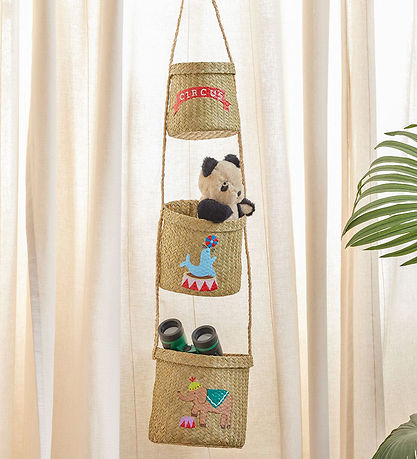 Rice Förvaringskorgar - Raffia - 3 st. - 83 cm - Cirkus