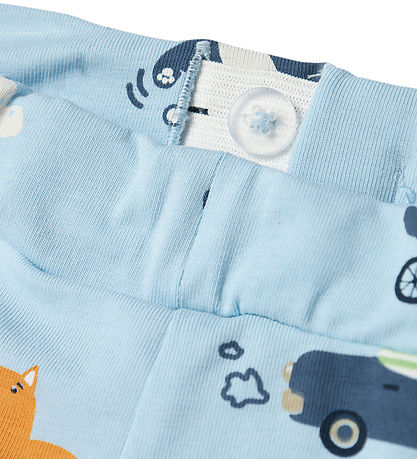 Name It Trousers - NbmVroels - Cerulean/Animals In Motion