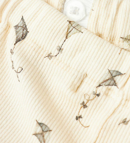 Lil' Atelier Trousers - Rib - NbmGavo - Turtledove/KITES