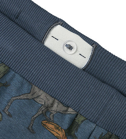Name It Sweatpants - NmmBenja - China Blue w. Dino