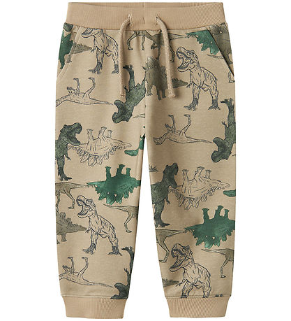 Name It Sweatpants - NmmBenja - Pure Cashmere w. Dino