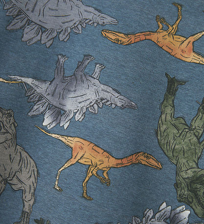 Name It Peysa - NmmBenja - China Blue M. Dino print