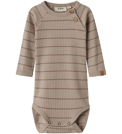 Lil' Atelier Bodysuit L/æ - Rib - NbmKail - Pure Cashmere w. Str
