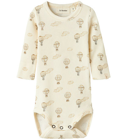 Lil' Atelier Body L/æ - Rib - NbnGavo - Turtledove/Air BALLONG