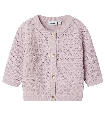 Name It Cardigan - NbfTatine - Prjónað - Winsome Orchid