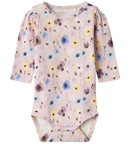 Name It Bodysuit L/æ - NbfTiane - Winsome Orchid