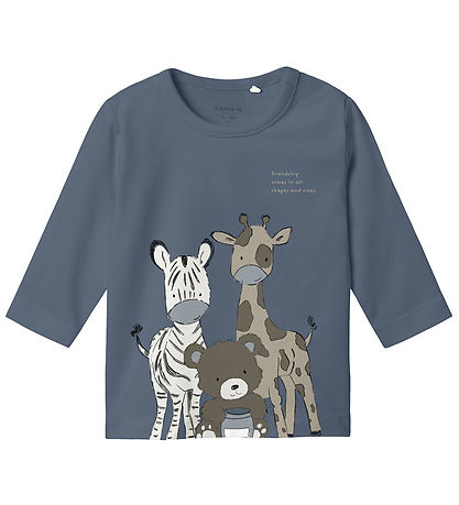 Name It Blouse - NbmTumo - China Blue