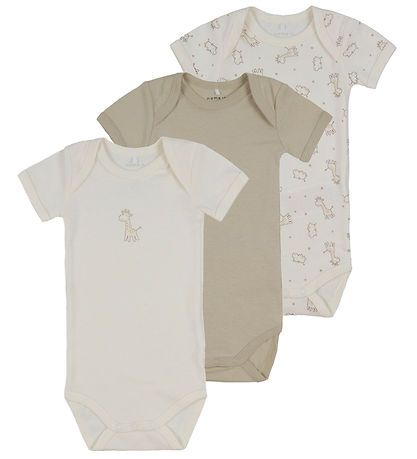 Name It Bodysuit k/æ - Noos - NbnBody - 3-Pack - Jet Stream