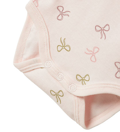 Name It Bodysuit L/æ - Noos - NbfBody - 3-Pack - Barely Pink