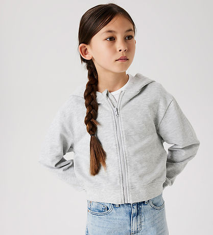 Name It Cardigan M. Hetta - Noos - NkfMillie - Light Grey Melang