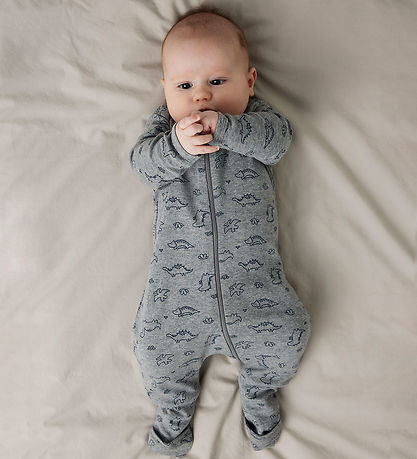Name It Schlafanzug - Noos - 2er-Pack - NbmNightsuit - Grey Mela