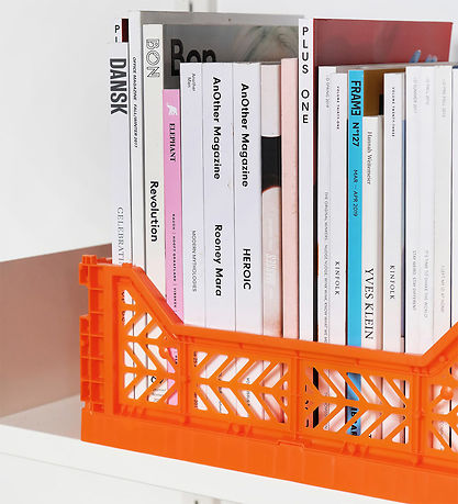 Aykasa Foldable Box - 40x30x15 cm - Midi - Neon Orange