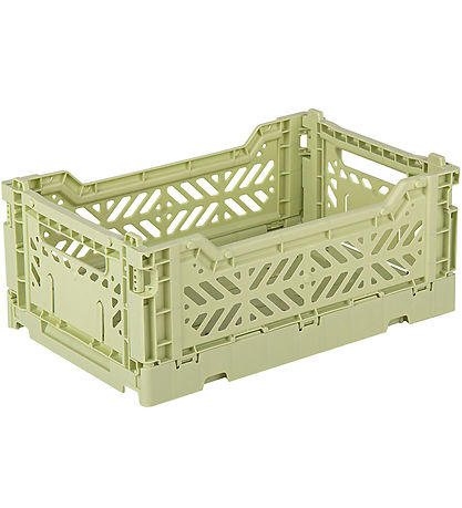 Aykasa Foldable Box - 27x17x11 cm - Mini - Lime Cream