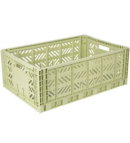 Aykasa Foldable Box - 60x40x22 cm - Maxi - Lime Cream