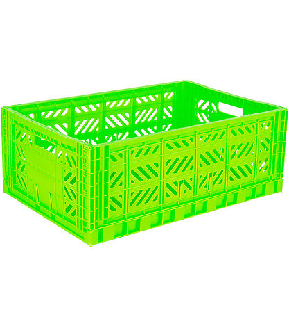 Aykasa Foldable Box - 60x40x22 cm - Maxi - Neon Green