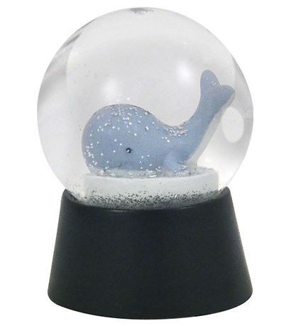 Kids by Friis Mini Snow Globe - Ø: 4.3 cm - Whale