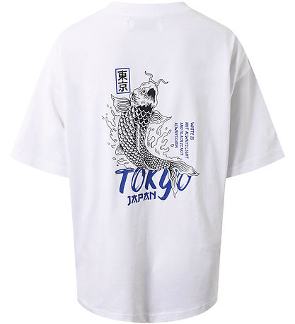 Hound Stuttermabolur - Oversized - White