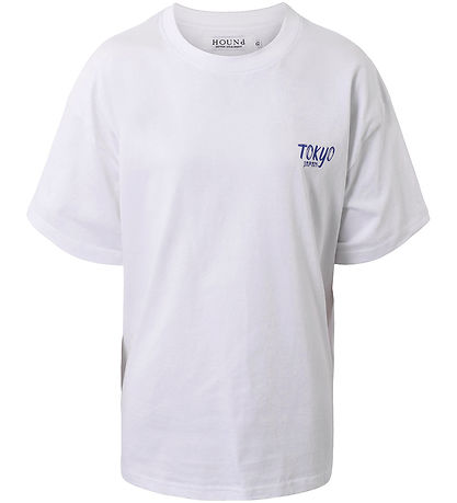 Hound Stuttermabolur - Oversized - White
