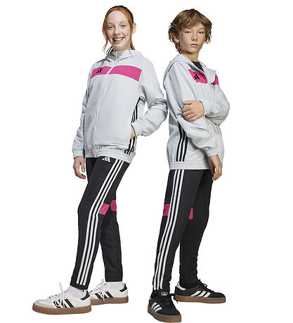 adidas Performance Track Pants - Tiro ES - Black/Grey/Reamag