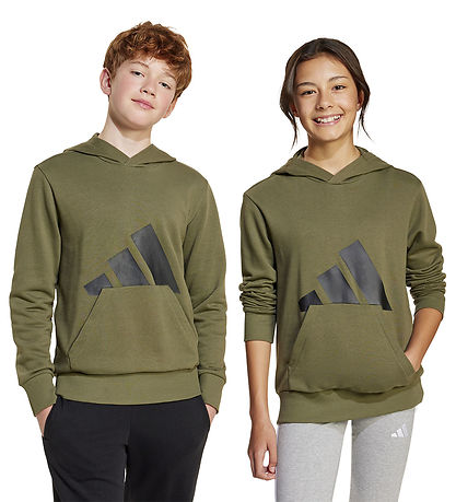 adidas Performance Kapuzenpullover - J BL HD - Olistr/Black