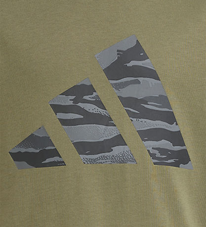 adidas Performance Stuttermabolur - J Camo Lógó - Olistr