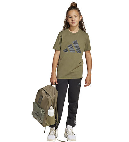 adidas Performance Stuttermabolur - J Camo Lógó - Olistr