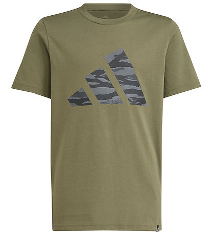 adidas Performance Stuttermabolur - J Camo Lógó - Olistr