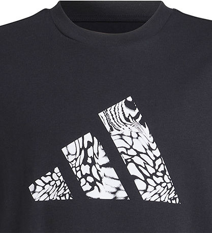 adidas Performance T-paita - JG Animal Logo - Black