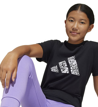 adidas Performance T-paita - JG Animal Logo - Black
