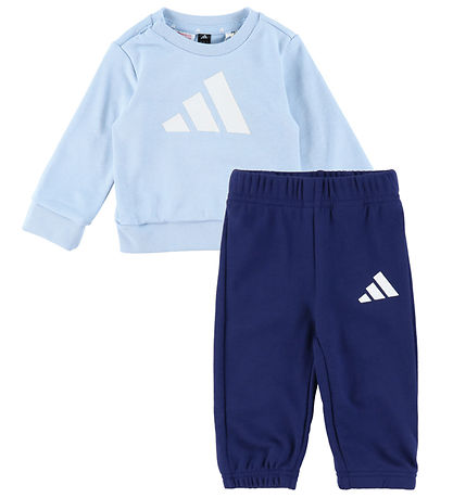 adidas Performance Sweat Set - I BL FT Jog - Globlu/White