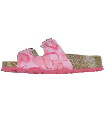 Superfit Sandalar - Fussbett inniskór - Bleikt
