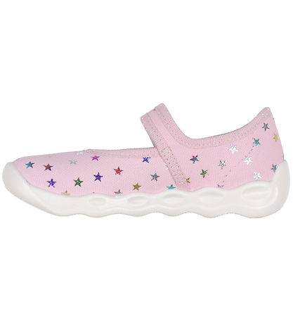 Superfit Innerskor - Bubble - Rosa m. Stjärnor