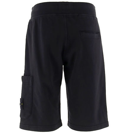 Stone Island Stuttbuxur - Svart M. Lógó