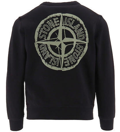 Stone Island Peysa - Svart M. Lógó