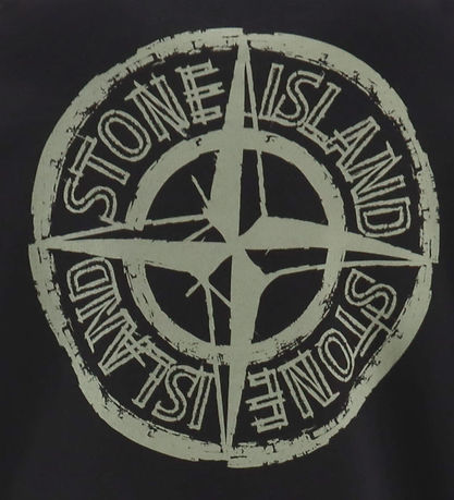 Stone Island Peysa - Svart M. Lógó